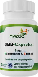 Nveda SMB Capsules for Diabetes Care Ayurvedic Herbal Medicine Supplements