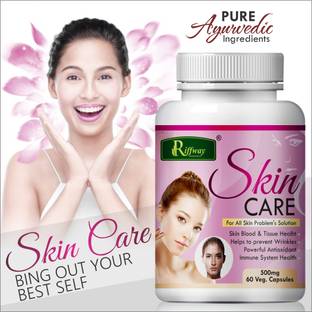 Riffway Skin Care Herbal Tablet | Skin Capsule Prevents Dark Spots & Acne
