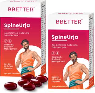 BBETTER SpineUrja -Lab Tested Ayurvedic Medicine Sciatica Relief