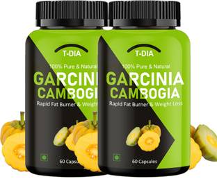 T-DIA Garcinia Cambogia Fat Burner Capsule for Men & Women - Weight Loss Product