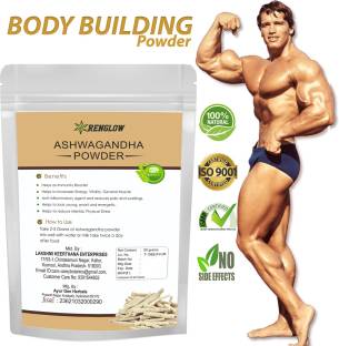 RENGLOW Aswagandha Powder for Body Builder Powder,Aswagandha Powder for Height Increase