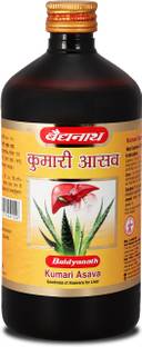 Baidyanath Kumari Aasav – With Goodness of AloeVera for Liver | Effective in Liver and Digestive Troubles | Improve Appetite | Relieves in Constipation | Useful in Stomach related Troubles | 450 Ml