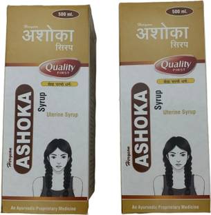 Heryson Pharma Heryson Ashoka Syrup 500 Ml+ 500Ml (Pack of 2)