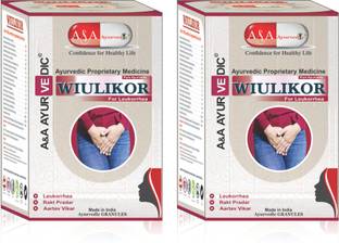 A&A Ayurvedic Wiulikor For Leukorrhea White Discharge-Likoria-Iregular period-Harmon Imbalance