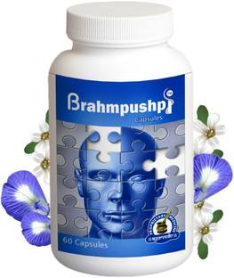 Dharmani's International Brahmapushpi Capsules | Brain & Memory Booster | For Better Focus (60 Capsules)