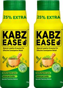 Kabz Ease Natural Laxative Granules, Made with 19 Ayurvedic Ingredients