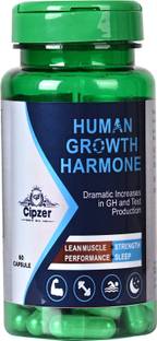 CIPZER Human Growth Harmone 60 Capsule | Helps to Boost Growth Hormone Levels Naturally