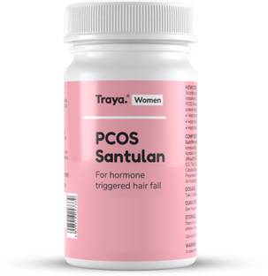 Traya PCOS Supplements for Managing Hormonal Imbalance & Hairfall (120 tablets)