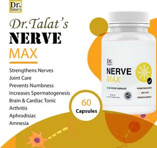 Dr Talat's Nerve Max 60 Veg capsules
