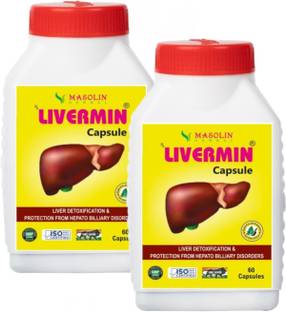 masolin LIVERMIN LIVER DETOXIFICATION CAPSULE 60CAPS-PACK OF 2