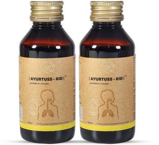 Forestreasures Ayurtuss Kids Cough Syrup | Effective For All Types Of Cough | Non Drowsy