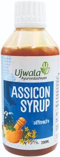 उज्वला आयुर्वेदाश्रम Assicon Syrup, Gas relief, Acidity relief, Reduce Bloating, Improves Appetite