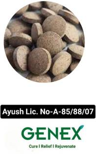 Genex Acorus Calamus extract Tablets 60 Tablets Pack.