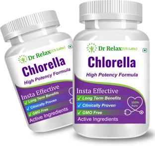 US Labs Extra Powerful Chlorella Capsule - Pack of 2 (30+30 Capsule)