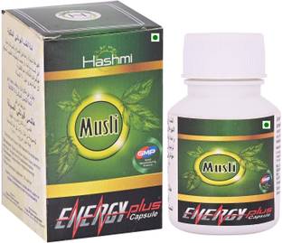 Hashmi Musli energy plus capsule - improve vitality & stamina naturally