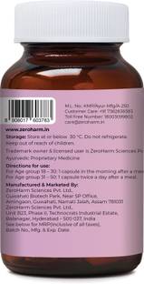 ZEROHARM NMN 250 MG + Berberine Capsules