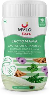 Mylo LactoMama Lactation Granules with Shatavari, Breast Milk Quality- Elaichi Flavor