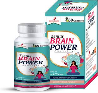 Zenius Brain Power Capsule Enhance Cognitive Function and Relieve Stress