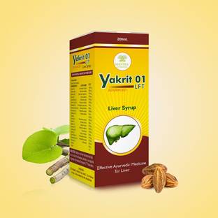 YAKRIT 01 LFT Liver Syrup |Helps all Livers Disorders, Jaundice and Indigestion