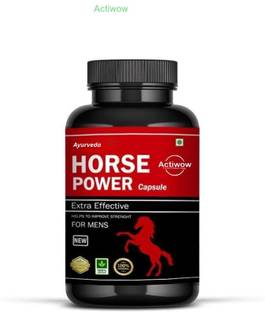 ACTIWOW Horse Power Capsule Energy & stamina booster for men JUI21