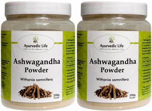 Ayurvedic Life Ashwagandha Powder 200 g Pack of 2