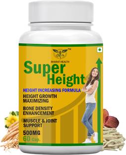 BHARAT HEALTH SUPER HEIGHT CAPSULE (60 VEG CAPSULE)