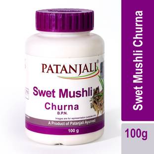 PATANJALI Swet Mushli Churna for Strength & Stamina