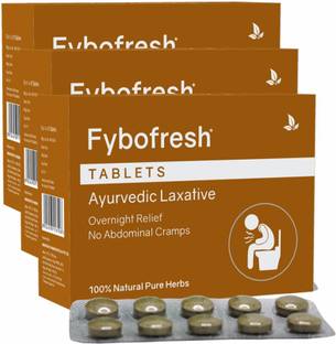 Fybofresh Tablets| Helps Reduces Constipation & Restore Freshness 1 x 10 (Blister)