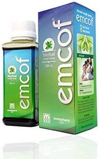 Medopharm Wellness Emcof Herbal Cough Syrup (100ml)