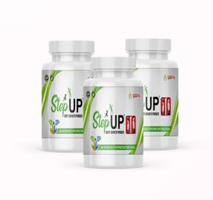 srpn Step Up Plus Ayurvedic Body Growth Powder Pack Of 12o Grams