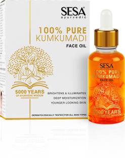SESA Kumkumadi Oil 100% Pure Kumkumadi Tailam for Radiant and Glowing Face 15ml