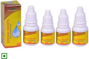 KEVA Stevia Drops May Help Control Blood Sugar and Insulin Levels (Pack Of 4)