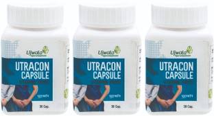 UJWALA AYURVEDASHRAM Utracon Capsule, Uterinetonic, Urinary Track Infection , Vaginal Infection