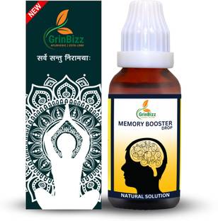 grinbizz Memory Booster Drop For Increase Brain Memory | Memory Power | Brain Booster