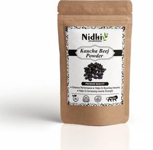 NIDHI AYURVEDIC Kaucha beej Churna ,Helps Boost Strength, Stamina & Energy, Stress Relief