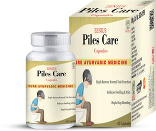 Zenius Piles Care Capsule | Piles Stop Capsule - Hemorrhoids Treatment Solution