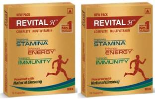 Revital H Men Multivitamin (2 Pack, Each Pack 10 Capsules)