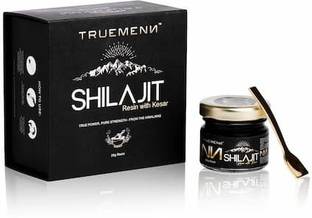 Truemenn Shilajit Resin with Kesar |Rich in High Fulvic Acid | For Performance & Stamina