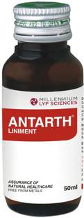 MILLENNIUM LYF SCIENCES ANTARTH LINIMENT | Rapid Pain Relief Oil | 50 ml X 6 Bottles