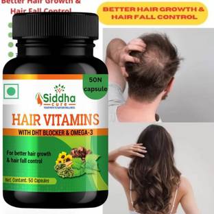 Siddha cure Hair Vitamin capsules Re-growth and Fall Reduction Routine