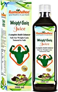 Ramoshdhee Weight Gain Juice for Men & Women - Muscle Building Juice - Mass Gainers Juice