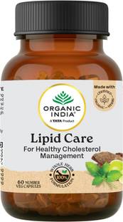 ORGANIC INDIA Lipid Care 60 Capsules Bottle