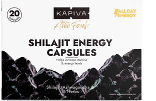 Kapiva Activ Foods Shilajit Energy 20 capsule