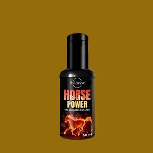 ACTIWOW Horse power Ayurvadic Massage Oil Horse power stamina booster for man_ men SJ