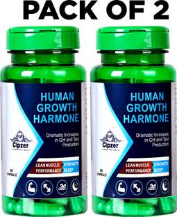 CIPZER Human Growth Harmone 120 Capsule Increase Growth Hormone | Muscle Growth