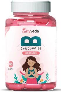 Girlyveda BGrowth For Women |Ayurvedic Support Skin Elasticity with Shatavari, Ashoka