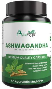 Achamya Ashwagandha KSM-66 Capsules | Boosts Immunity & Strength, Relief form stress