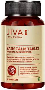 JIVA Pain Calm Tablet - Natural Pain Reliever - 120 Tablets - Pack of 1