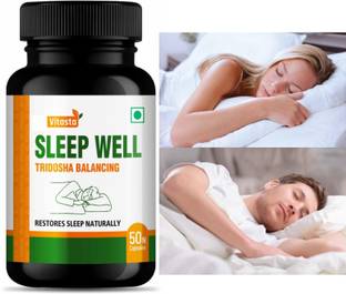 VITASTA Sleep Well,Ayurvedic medicine for Tridosa balancing,Improve Sleep quality