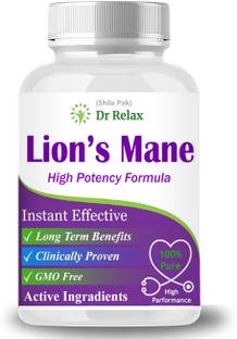 shilapak Lion's Mane Mushroom Extract Capsules - Better to Powder